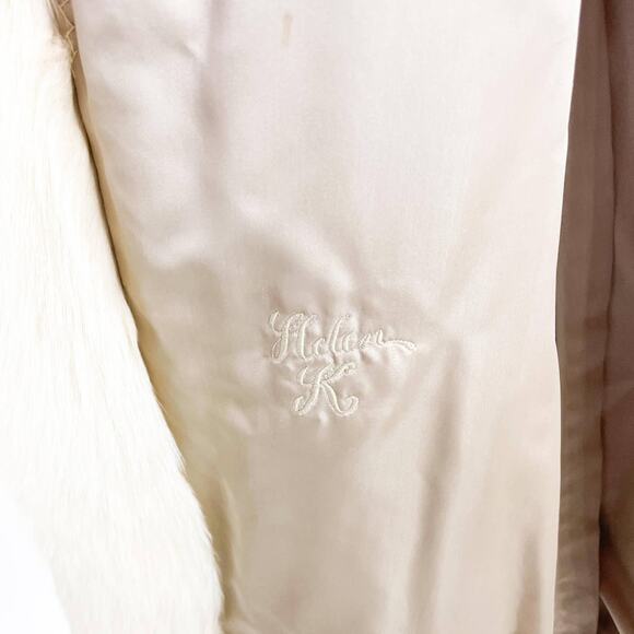 Christian Dior Fourrure Vintage Genuine Fur Coat Luxury Designer Coat Winter - Picture 7 of 15